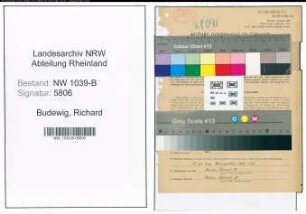 Entnazifizierung Richard Budewig , geb. 09.05.1903 (Lehrer)