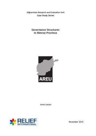 Governance structures in Nimroz province
