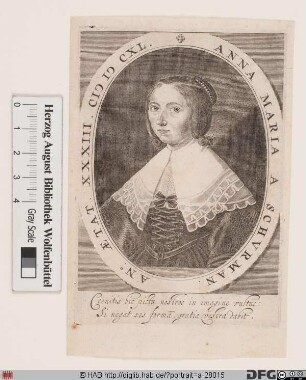 Bildnis Anna Maria van Schurmann (Schuurmann)