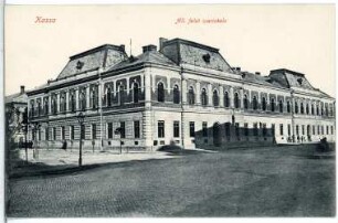 Kassa. All. felsö ipariskola