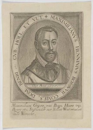 Bildnis des Maximilianvs Henninvs Bossv