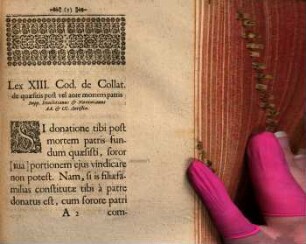 Dissertatio Inauguralis Sistens Brevem Expositionem L. XIII. Cod. De Collationibus