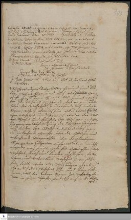Brief von Friedrich Breckling an Gottlieb Spizel.