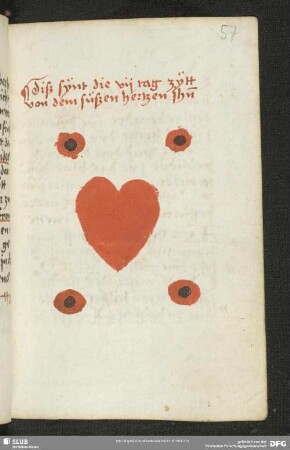 57r-70r: Tagzeiten vom Herzen Jesu