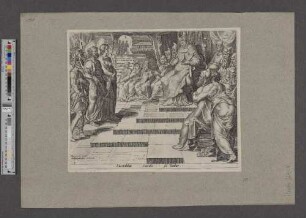 [Petrus und Johannes vor dem Hohepriester]