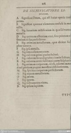 DE SIGNIFICATIONE LIterarum.