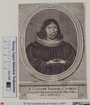 Bildnis Gottlieb Balduin