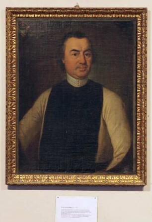 Porträt des Probstes Theodor Ringe