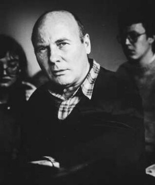 Hans Werner Henze (1926-2012; Komponist, Dirigent). Köln. November 1985 : Porträt Hans Werner Henze