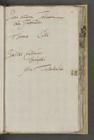 Bassus Continuus Corruptus