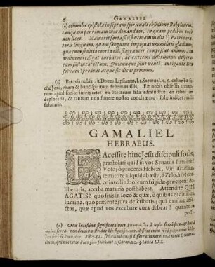 Gamaliel Hebraeus.