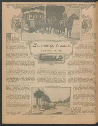 Los tranvías de antaño