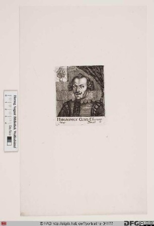 Bildnis Hieronymus Cuno