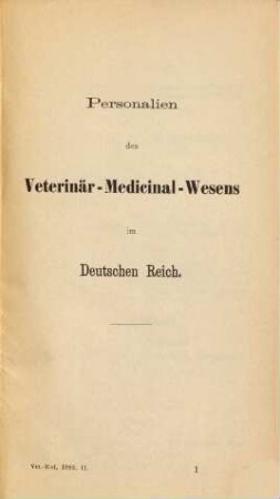 Veterinär-Kalender : für d. Jahr .., 1893 = Abth. 2