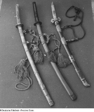 Drei Katana