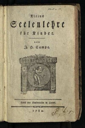 Kleine Seelenlehre für Kinder