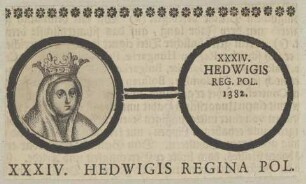Bildnis der Hedwig von Anjou