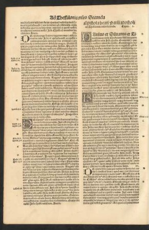 Epistola beati Pauli apostoli ad Thessalonicenses secunda.
