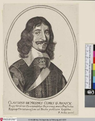 Claudius de Mesmes Comes D'Avaux