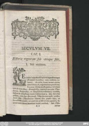 Cap. I. Historia regnorum sub utroque sole.