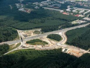 Hermsdorf : Bundesautobahn A 9, Abfahrt Bad Klosterlausnitz