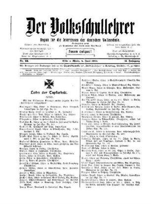 Lohn der Tapferkeit : XXXIX.