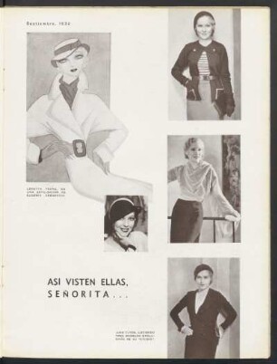 Así visten ellas, señorita ...