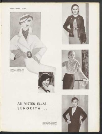 Así visten ellas, señorita ...