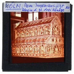 Köln, Dom,Nikolaus von Verdun, Dreikönigenschrein im Kölner Dom