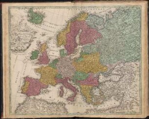 Europa Christiani Orbis Domina : In Sua Imperia Regna Et Status exacte divisa ; Cum Privilegio Sac. Cæs. Majestatis