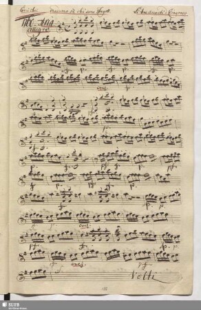 1160. Aria: Madama sà chi sono / Cimarosa, D.
