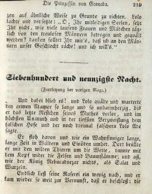 Siebenhundert und neunzigste Nacht