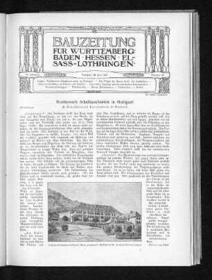 Wettbewerb Schulhausbauten in Stuttgart
