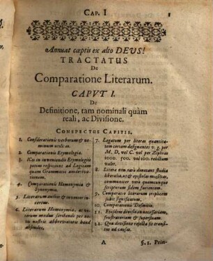 Tractatus iuridicus de comparatione literarum ...