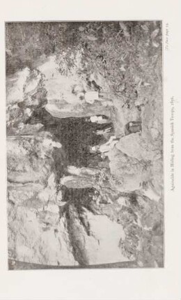 Aguinaldo in hiding from the Spanish troops, 1896