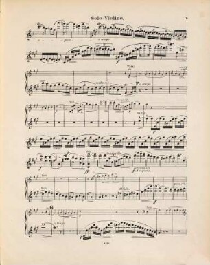 Drittes Concert für Violine : Op. 58