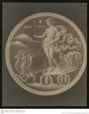 Innendekoration der Sala di Udienza, Apollo, Löwe, Sternzeichen