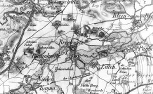 Kubschütz-Kreckwitz. Oberreit, Sect. Bautzen, 1844/46