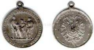Tragbare Medaille auf das deutsche Kaiserhaus