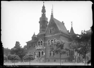Rastenburg (Ketrzyn/Polen). Rathaus. Straßenansicht