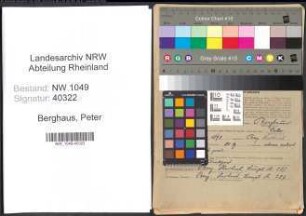 Entnazifizierung Peter Berghaus , geb. 08.10.1898 (Kaufmann)