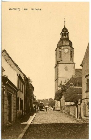 Frohburg. Kirchplatz