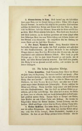 40. Die beiden folgenden Könige