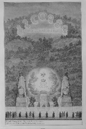 Das Bergwerks- oder Saturnfest im Plauenschen Grund am 26. September 1719, Die große Illumination