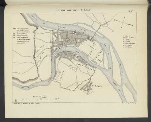 Pl. VIII. Lyon Au XVIe Siècle