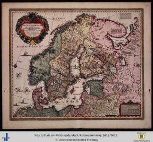 Tabula exactissima Regnorum Sueciae et Norvegiae ...