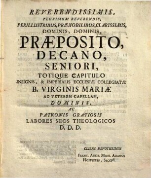 Dogmata Catholica De Incarnatione Verbi : In Consuetis Per Priorem Anni Partem Praelectionibus Theologice Explicata