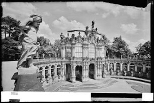 Dresden, Zwinger, Wallpavillon