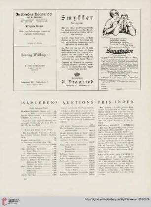 "Samleren"s Auktions-Pris-Index