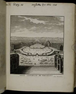 Veue Generale De Versailles.
